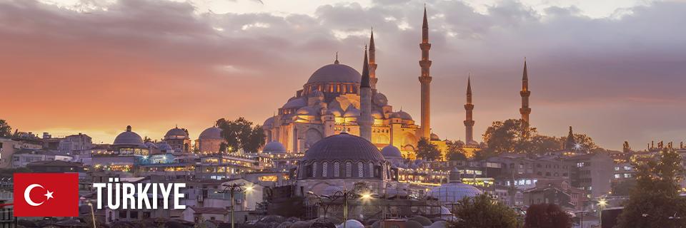 A scenic view of Istanbul, Turkiye.
