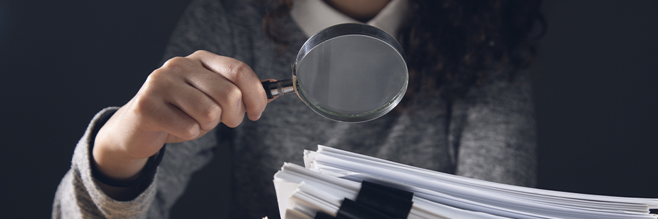 Investor conducting due diligence on EB5 project documents to assess risk, financial health, and capital repayment terms.